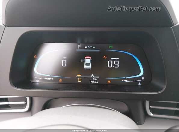 KMHLL4DG2SU991843 2025 HYUNDAI ELANTRA Blue Вид задніх сидінь