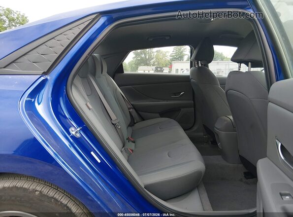 KMHLL4DG2SU991843 2025 HYUNDAI ELANTRA Blue Вид наклейки з VIN-кодом