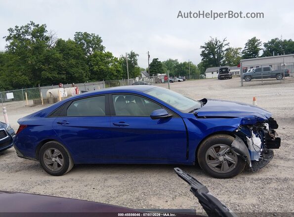 KMHLL4DG2SU991843 2025 HYUNDAI ELANTRA Blue Панорамний вид салону 360°