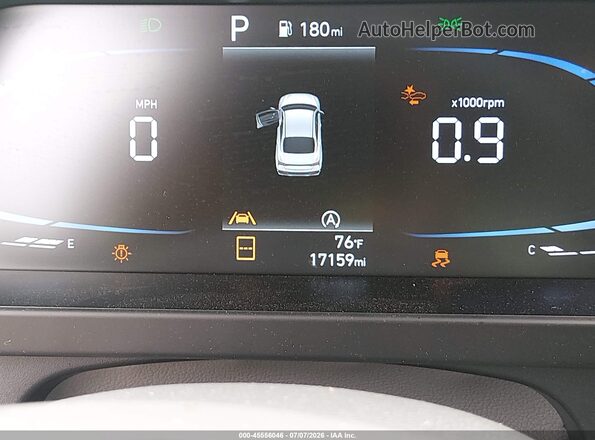 KMHLL4DG2SU991843 2025 HYUNDAI ELANTRA Blue 