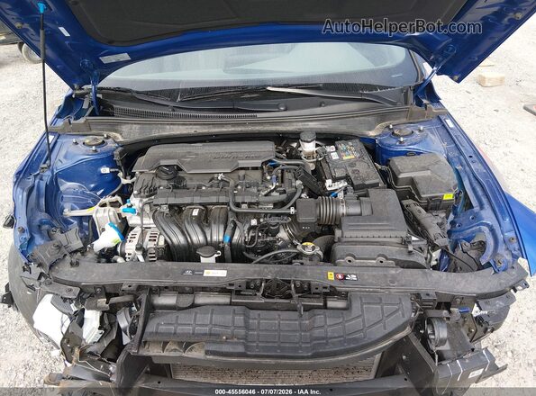 KMHLL4DG2SU991843 2025 HYUNDAI ELANTRA Blue Вид ззаду