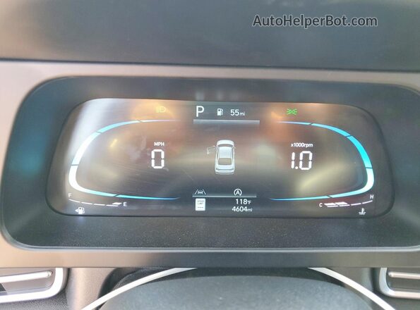 KMHLL4DG2TU099254 2026 HYUNDAI ELANTRA Silver Вид щитка приладів