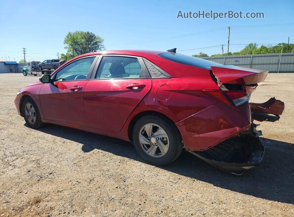 KMHLL4DG3RU795193 2024 HYUNDAI ELANTRA Red Trasero izquierdo