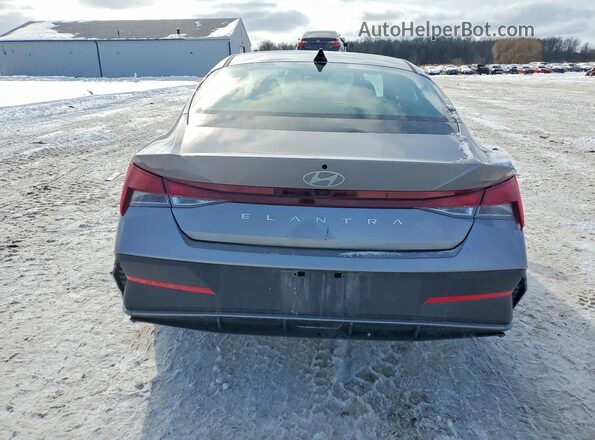 KMHLL4DG3SU087015 2025 HYUNDAI ELANTRA Silver Հետևի տեսք