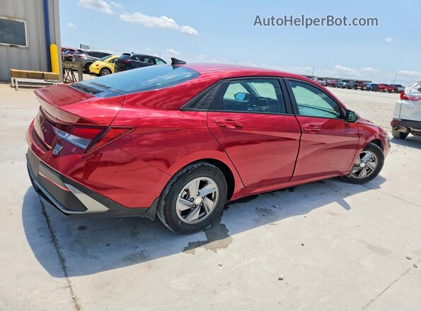 KMHLL4DG3SU954445 2025 HYUNDAI ELANTRA Red უკანა მარჯვენა
