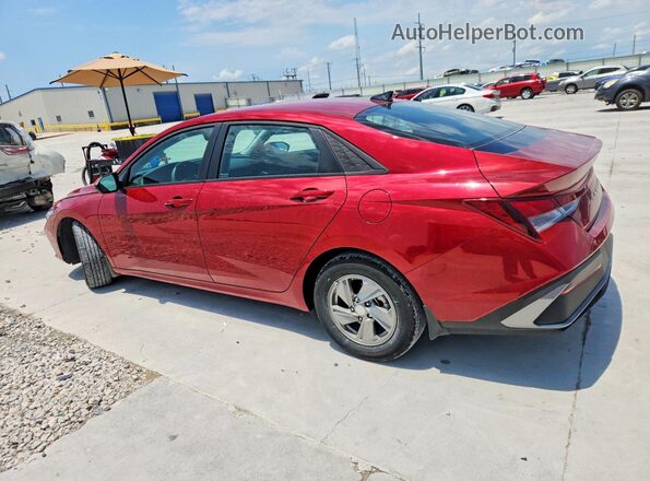 KMHLL4DG3SU954445 2025 HYUNDAI ELANTRA Red უკანა მარცხენა