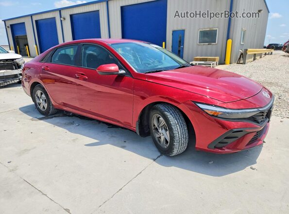 KMHLL4DG3SU954445 2025 HYUNDAI ELANTRA Red წინა მარჯვენა
