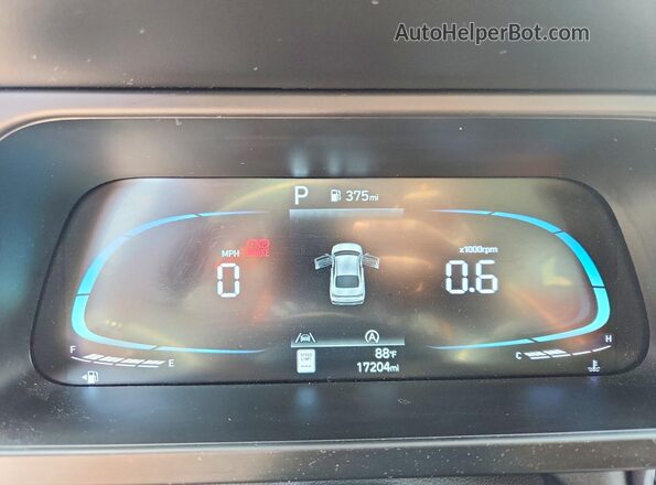 KMHLL4DG3SU954445 2025 HYUNDAI ELANTRA Red ხელსაწყოთა პანელის ხედი