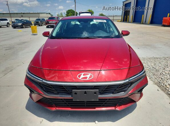 KMHLL4DG3SU954445 2025 HYUNDAI ELANTRA Red წინა ხედი