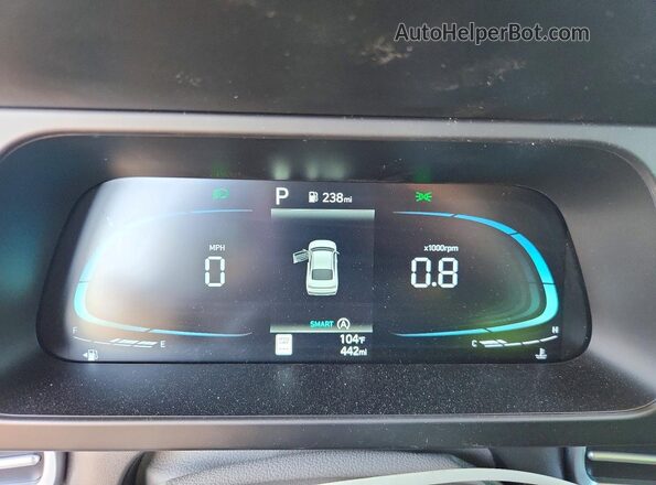 KMHLL4DG3TU179453 2026 HYUNDAI ELANTRA Gray Vista del cuadro de instrumentos