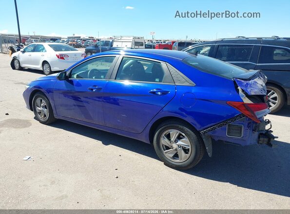 KMHLL4DG4RU702682 2024 HYUNDAI ELANTRA Синий Задняя левая четверть
