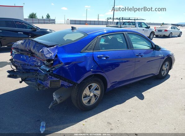 KMHLL4DG4RU702682 2024 HYUNDAI ELANTRA Синий Задняя правая четверть