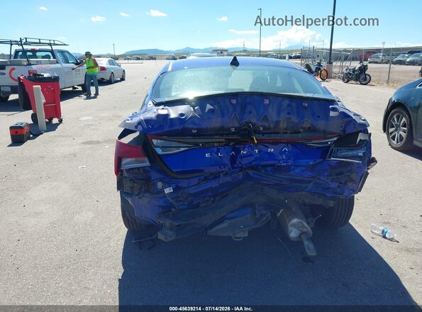 KMHLL4DG4RU702682 2024 HYUNDAI ELANTRA Синий Вид спереди