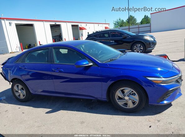 KMHLL4DG4RU702682 2024 HYUNDAI ELANTRA Синий Панорамный вид салона 360°