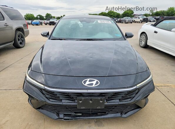 KMHLL4DG4RU743197 2024 HYUNDAI ELANTRA Black წინა ხედი