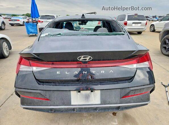 KMHLL4DG4RU743197 2024 HYUNDAI ELANTRA Black უკანა ხედი