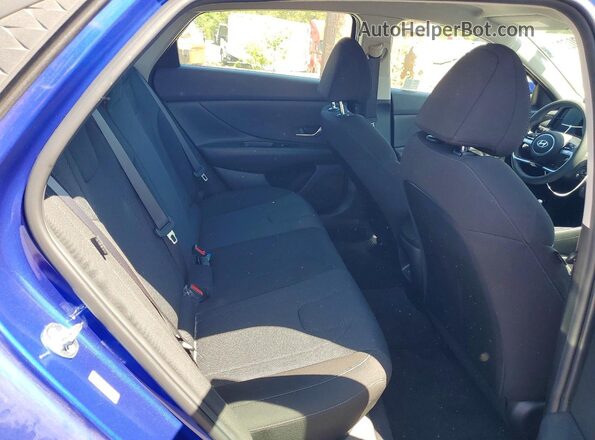 KMHLL4DG4RU828797 2024 HYUNDAI ELANTRA Blue უკანა სავარძლების ხედი