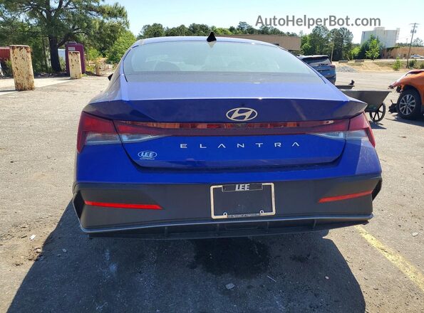 KMHLL4DG4RU828797 2024 HYUNDAI ELANTRA Blue უკანა ხედი