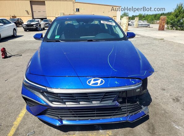 KMHLL4DG4RU828797 2024 HYUNDAI ELANTRA Blue წინა ხედი