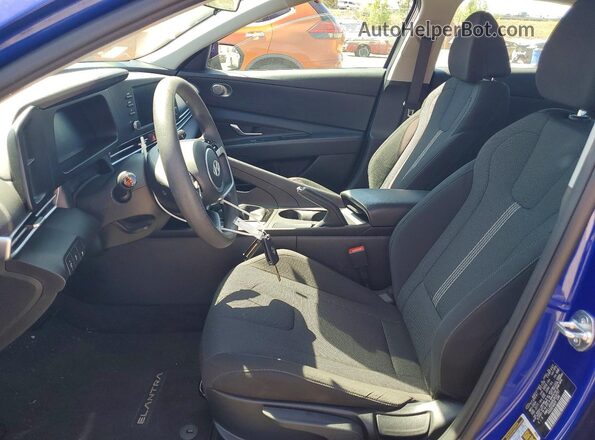 KMHLL4DG4RU828797 2024 HYUNDAI ELANTRA Blue წინა სალონის ხედი