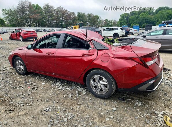 KMHLL4DG4RU842683 2024 HYUNDAI ELANTRA Red Trasero izquierdo