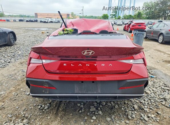 KMHLL4DG4RU842683 2024 HYUNDAI ELANTRA Red Vista trasera