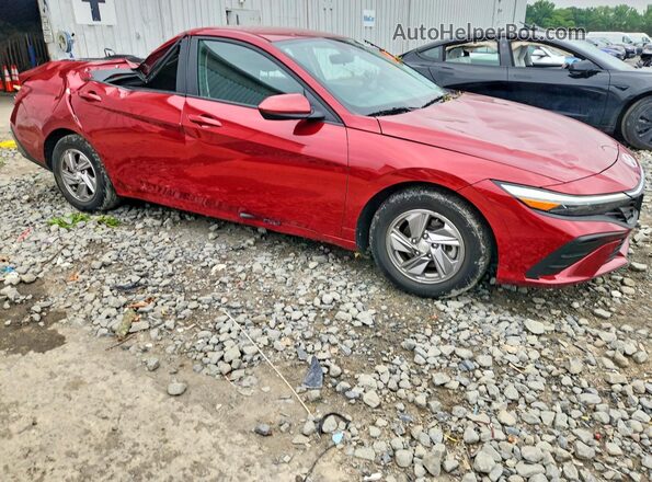 KMHLL4DG4RU842683 2024 HYUNDAI ELANTRA Red Delantero derecho