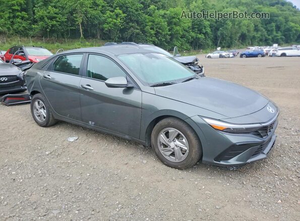 KMHLL4DG4SU010072 2025 HYUNDAI ELANTRA Gray Delantero derecho