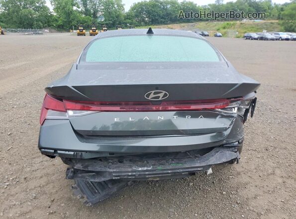 KMHLL4DG4SU010072 2025 HYUNDAI ELANTRA Gray Vista trasera