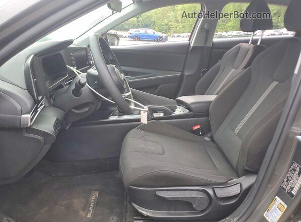 KMHLL4DG4SU010072 2025 HYUNDAI ELANTRA Gray Vista interior delantera