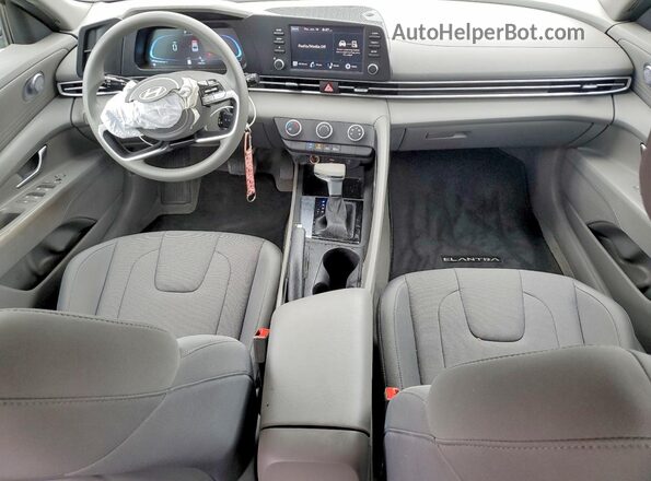 KMHLL4DG4SU872482 2025 HYUNDAI ELANTRA Gray Widok deski rozdzielczej