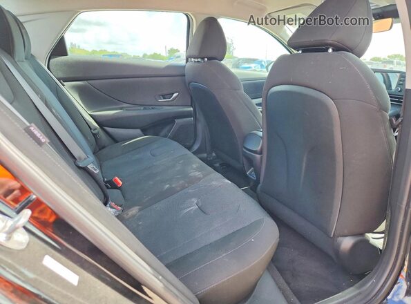 KMHLL4DG4SU894093 2025 HYUNDAI ELANTRA Black Вид задніх сидінь