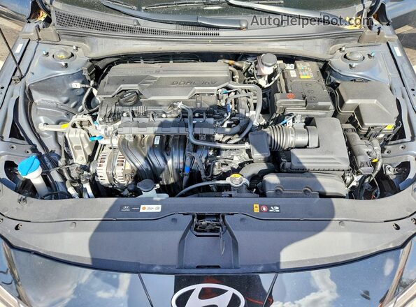 KMHLL4DG4SU894093 2025 HYUNDAI ELANTRA Black Вид задньої частини салону