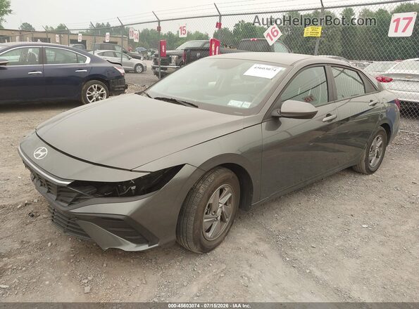 KMHLL4DG4SU952526 2025 HYUNDAI ELANTRA Gray Vista tres cuartos delantera izquierda