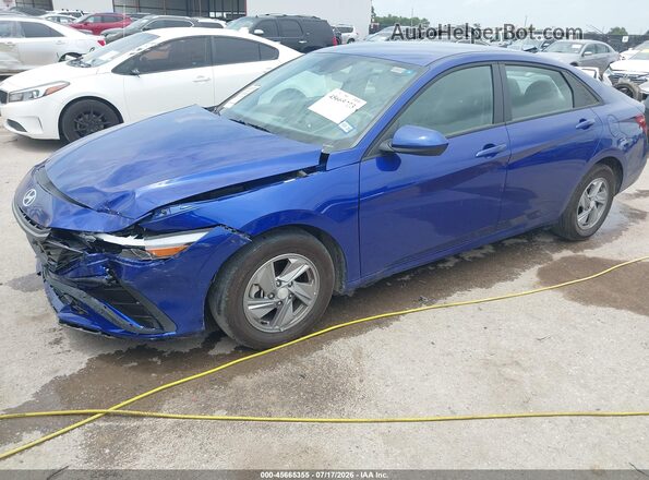 KMHLL4DG4TU156103 2026 HYUNDAI ELANTRA Синий Передняя левая четверть