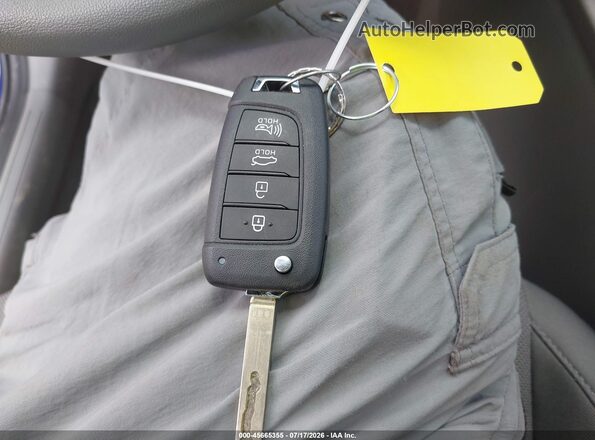 KMHLL4DG4TU156103 2026 HYUNDAI ELANTRA Синий Вид панели приборов