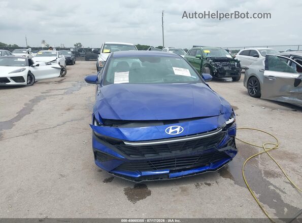 KMHLL4DG4TU156103 2026 HYUNDAI ELANTRA Синий Вид щитка приборов