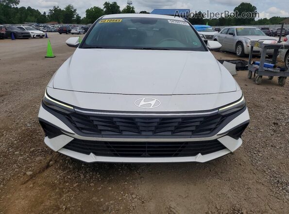 KMHLL4DG5RU658689 2024 HYUNDAI ELANTRA White Widok z przodu