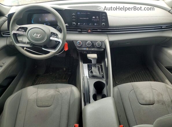 KMHLL4DG5RU658689 2024 HYUNDAI ELANTRA White Widok deski rozdzielczej