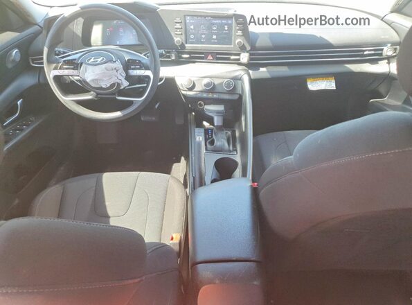 KMHLL4DG5RU669787 2024 HYUNDAI ELANTRA Gray Widok deski rozdzielczej