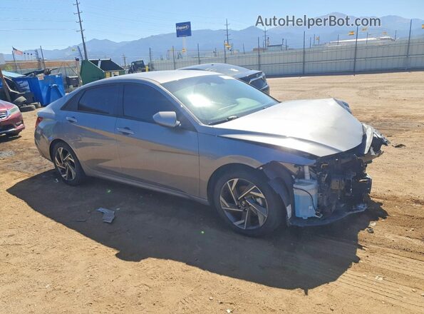 KMHLL4DG5RU669787 2024 HYUNDAI ELANTRA Gray Przód prawy