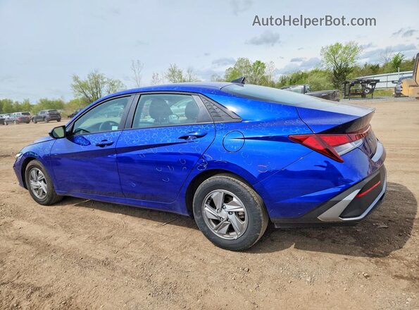 KMHLL4DG5SU030072 2025 HYUNDAI ELANTRA Синий Задняя левая четверть
