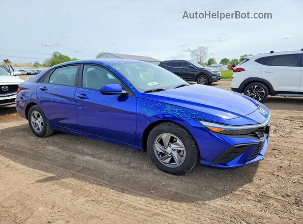 KMHLL4DG5SU030072 2025 HYUNDAI ELANTRA Синий Передняя правая четверть