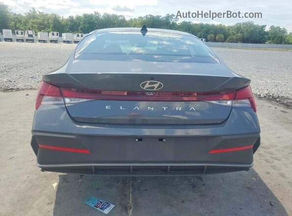 KMHLL4DG5SU034140 2025 HYUNDAI ELANTRA Серый Вид сзади