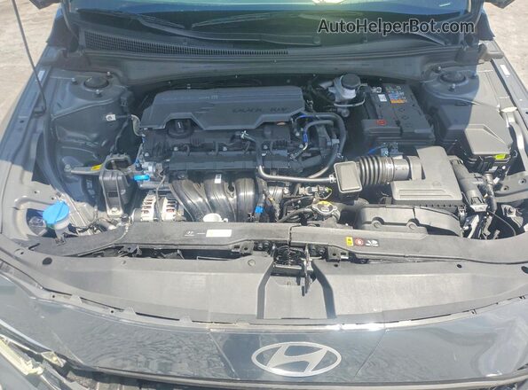 KMHLL4DG5SU034140 2025 HYUNDAI ELANTRA Серый Вид задней части салона