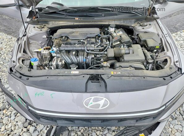 KMHLL4DG5SU035255 2025 HYUNDAI ELANTRA Gray Widok wnętrza z tyłu