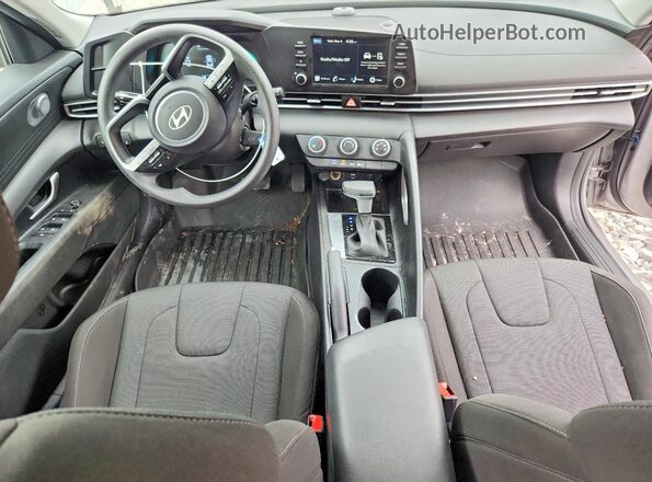 KMHLL4DG5SU035255 2025 HYUNDAI ELANTRA Gray Widok deski rozdzielczej