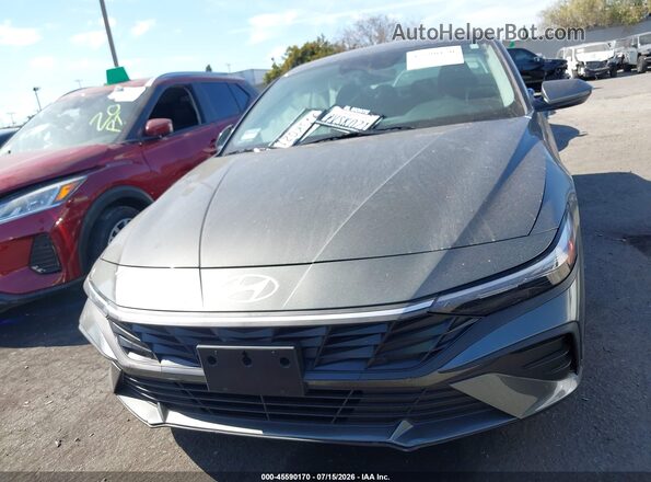 KMHLL4DG5SU081412 2025 HYUNDAI ELANTRA Gray ხელსაწყოთა პანელის ხედი