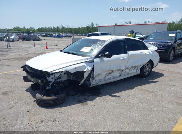 KMHLL4DG5SU947724 2025 HYUNDAI ELANTRA White Передня ліва чверть