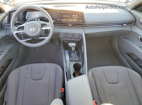KMHLL4DG5SU950199 2025 HYUNDAI ELANTRA Black Dashboard view